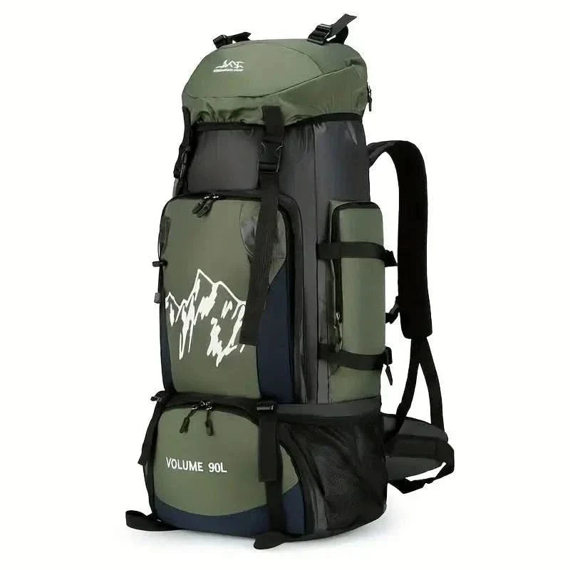 OutdoorHaven 90L wasserdichter Wanderrucksack für Outdoor-Abenteuer