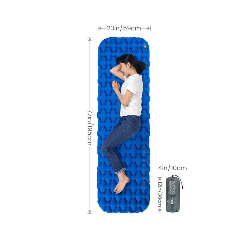 Materasso gonfiabile da campeggio per tutte le stagioni con design impermeabile, leggero e resistente - Ormexis