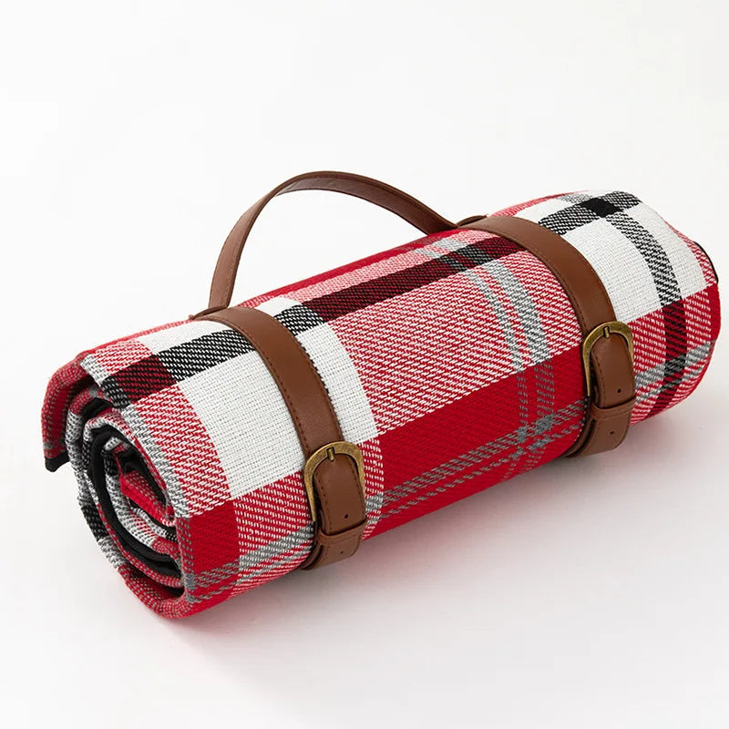 Outdoor Comfort Waterproof Blanket For Picnics With Foam Padding Large Foldable