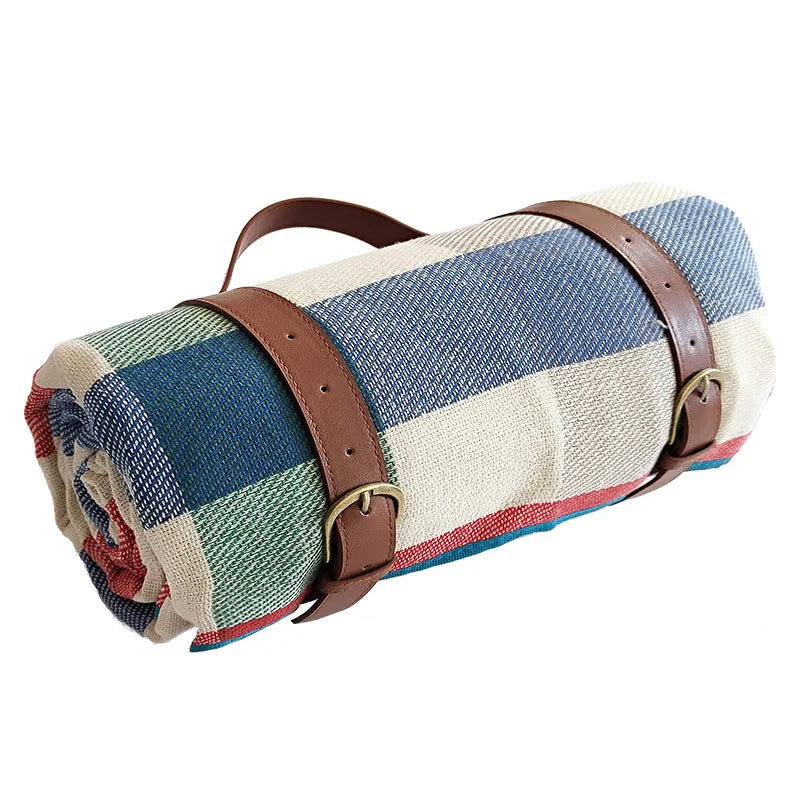 Outdoor Comfort Waterproof Blanket For Picnics With Foam Padding Large Foldable