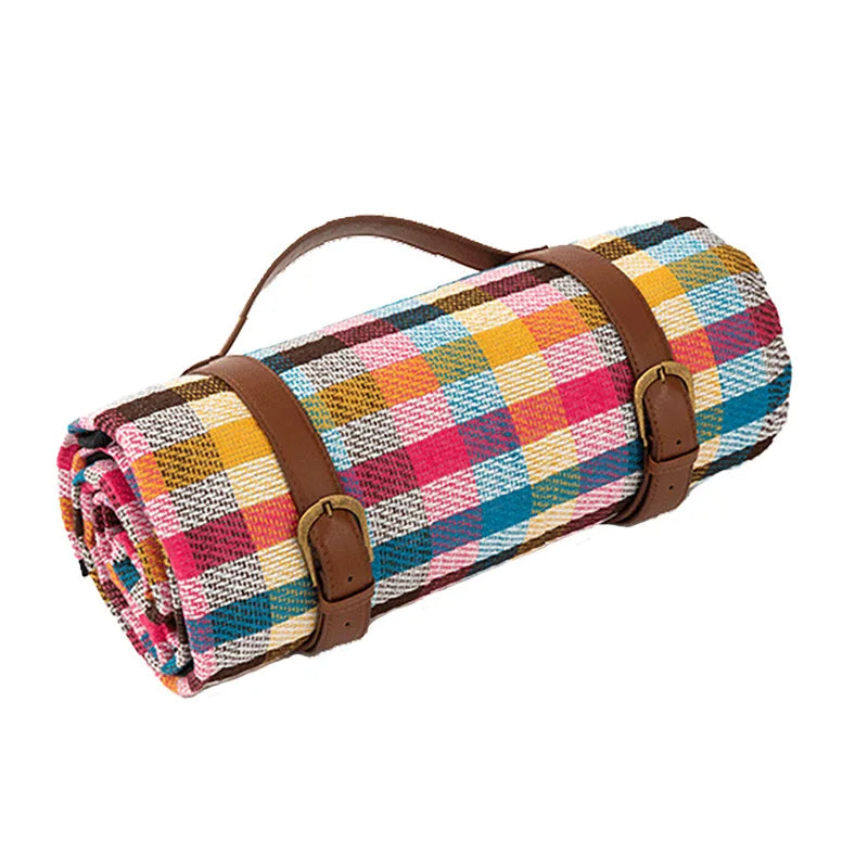 Outdoor Comfort Waterproof Blanket For Picnics With Foam Padding Large Foldable