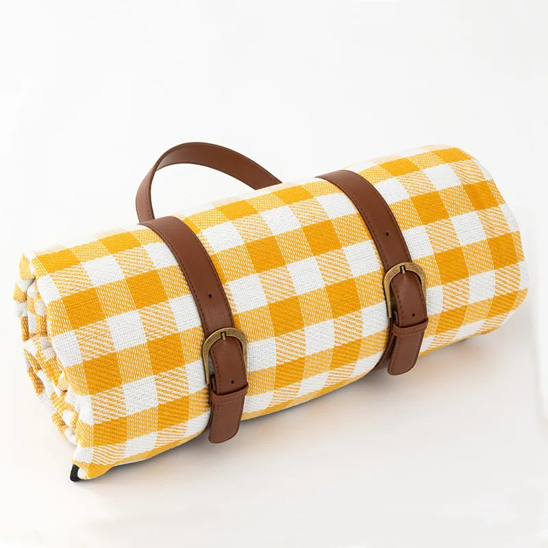Outdoor Comfort Waterproof Blanket For Picnics With Foam Padding Large Foldable