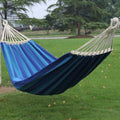 Outdoor Double Hammock With Reinforced Ropes Portable And Durable