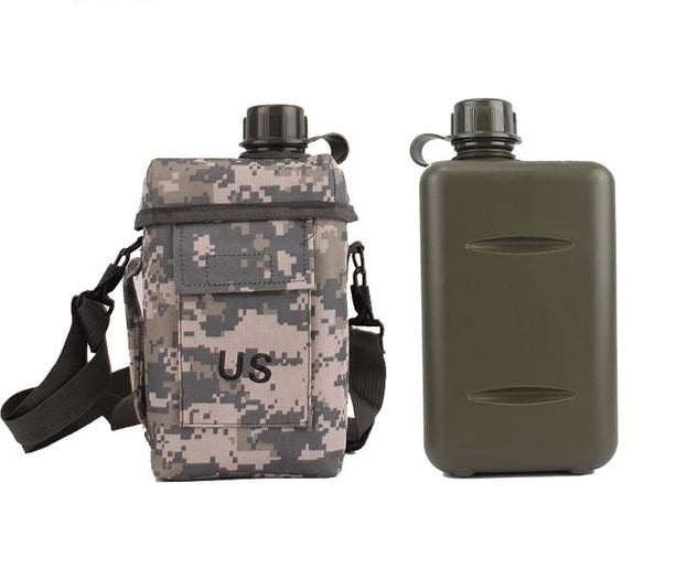 Outdoor Essentials Wander-Trinkflasche 2L Fassungsvermögen Leichtgewichtige Hydration