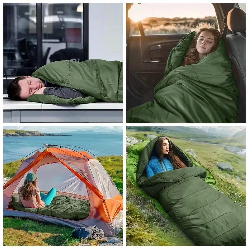 Sac de couchage imperméable ultraléger Outdoor Essentials pour un confort toutes saisons
