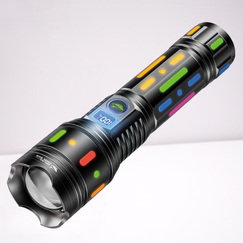 Lampe de poche longue portée Outdoor Essentials pour camping et randonnée