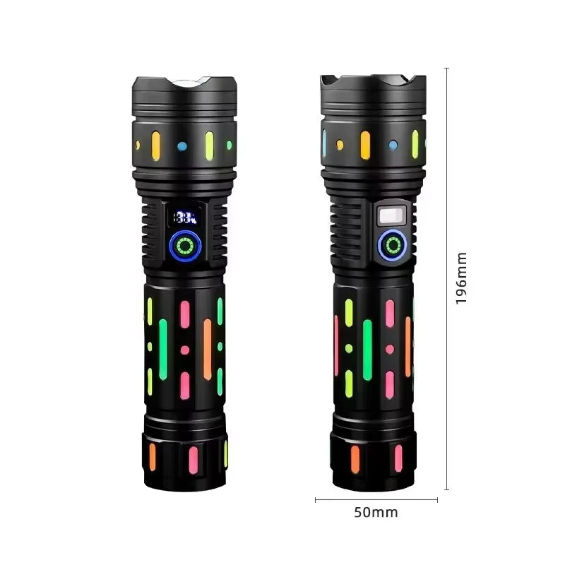 Lampe de poche longue portée Outdoor Essentials pour camping et randonnée