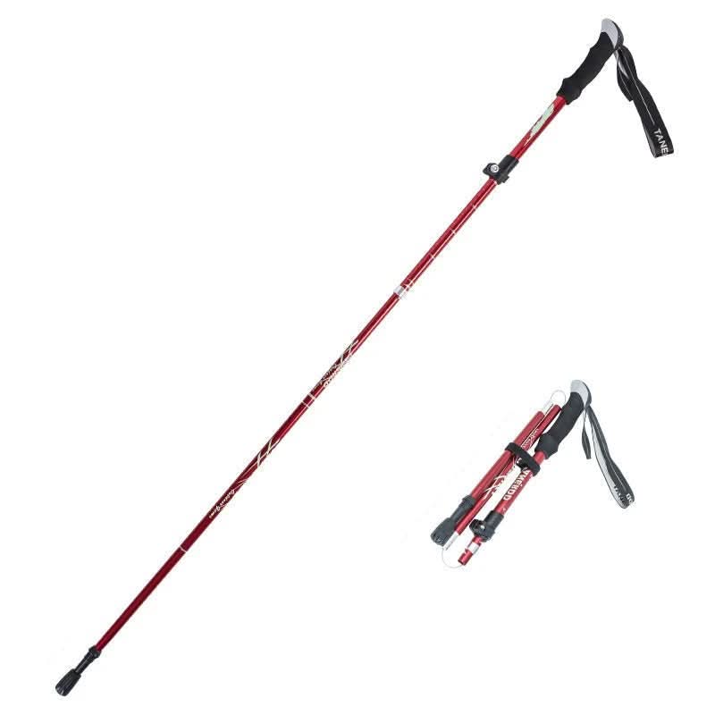 Bâtons de randonnée télescopiques ultralégers Outdoor Essentials avec longueur réglable
