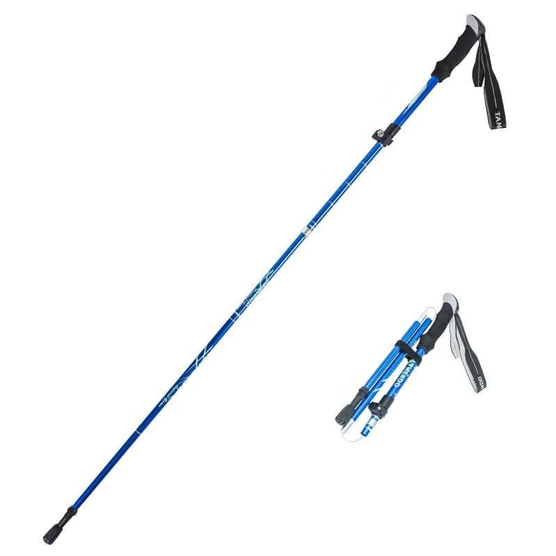 Bâtons de randonnée télescopiques ultralégers Outdoor Essentials avec longueur réglable