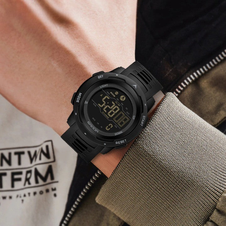 Outdoor Explorer Pedometer Watch For Fitness Tracking With Waterproof Design