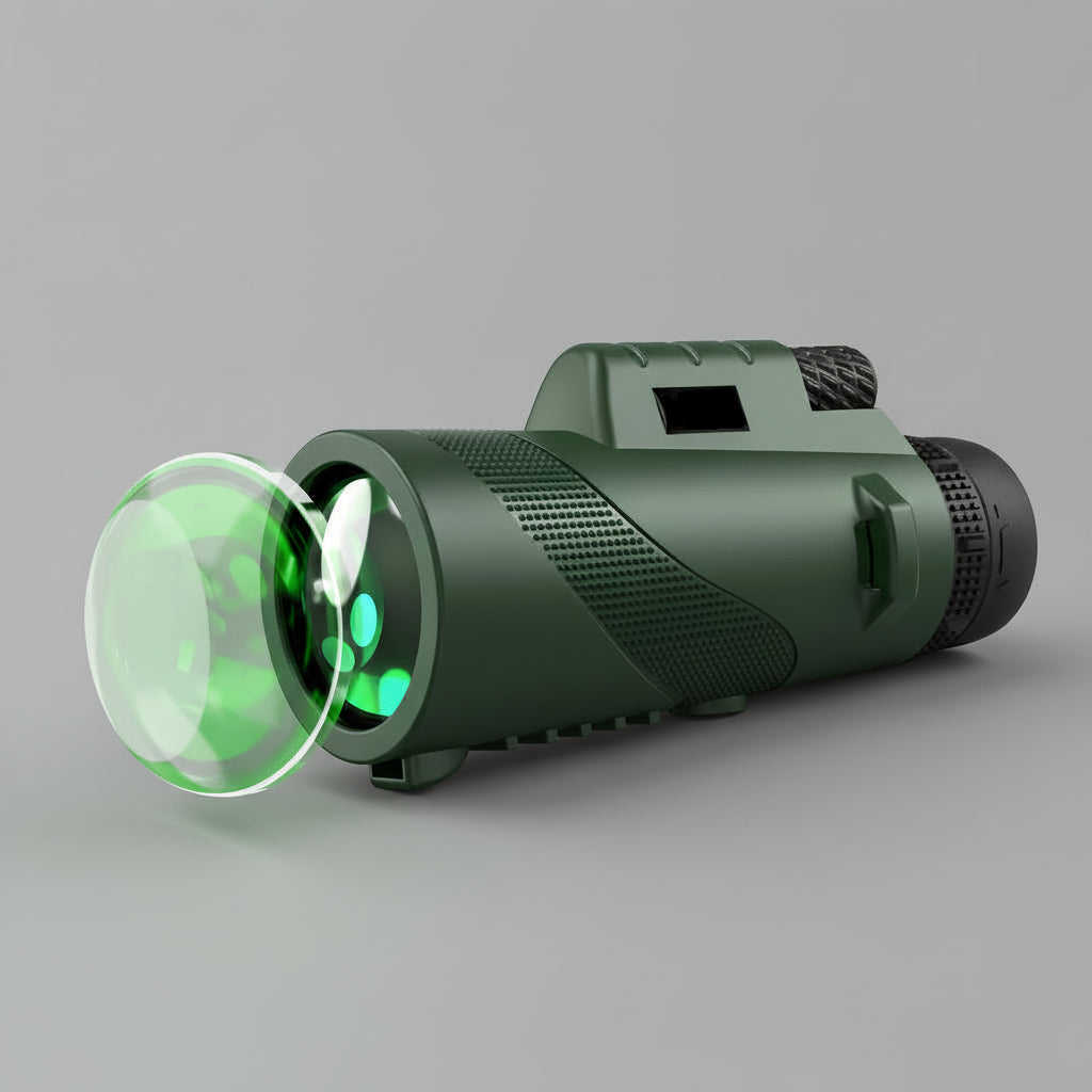 Outdoor Explorer Compact Monocular With 8x Magnification And Phone Adapter
