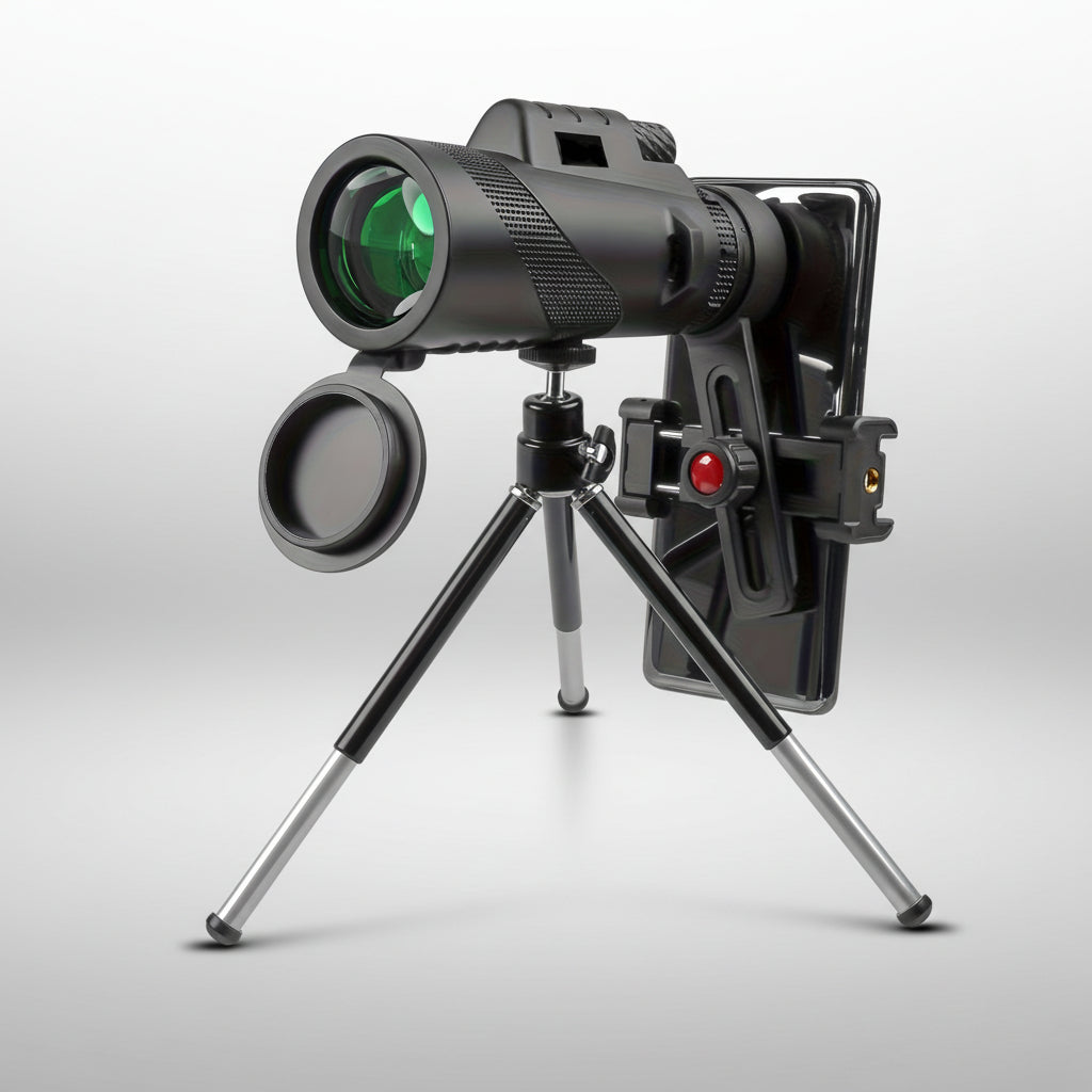 Outdoor Explorer Compact Monocular With 8x Magnification And Phone Adapter