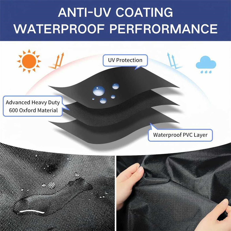Round Cover For Outdoor Furniture With UV Protection And Waterproof Layer