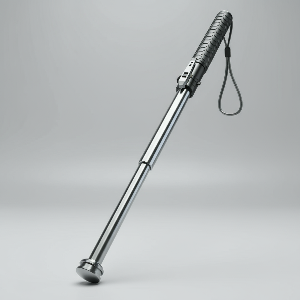Outdoor Stability Extendable Hiking Pole With Non-Slip Grip For Steady Support