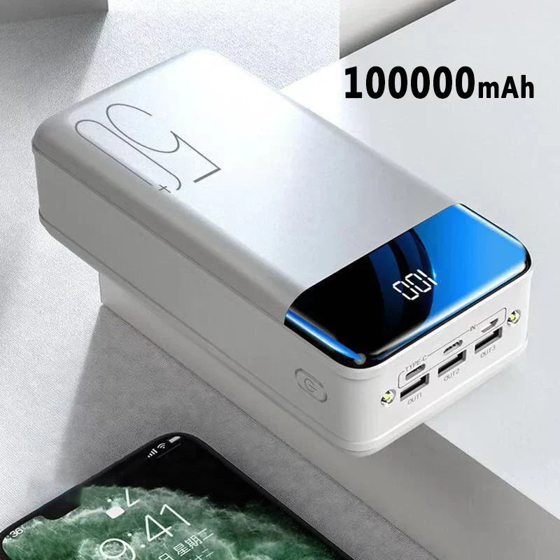 Batterie externe Pace avec batterie haute capacité de 50 000 mAh