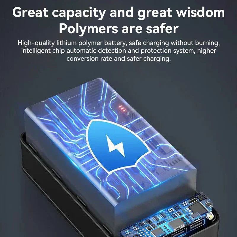 Batterie externe Pace avec batterie haute capacité de 50 000 mAh