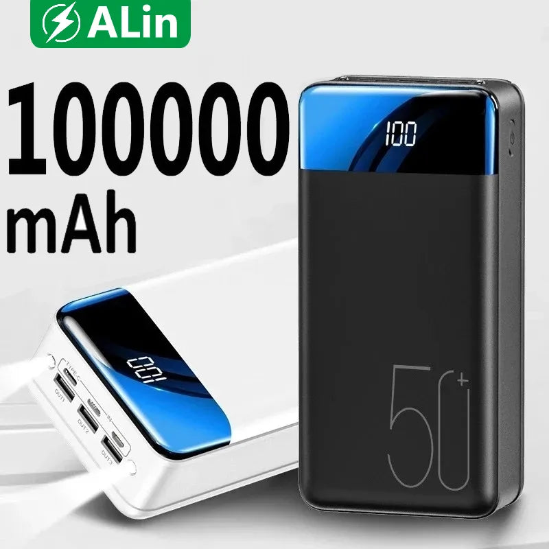 Batterie externe Pace avec batterie haute capacité de 50 000 mAh
