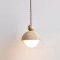 Travertine Orb Pendant Light | Ormexis