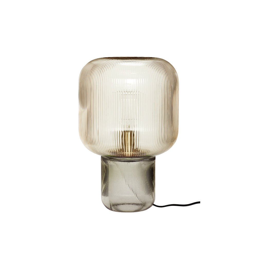 Rurkowa szklana lampa stołowa | Ormexis