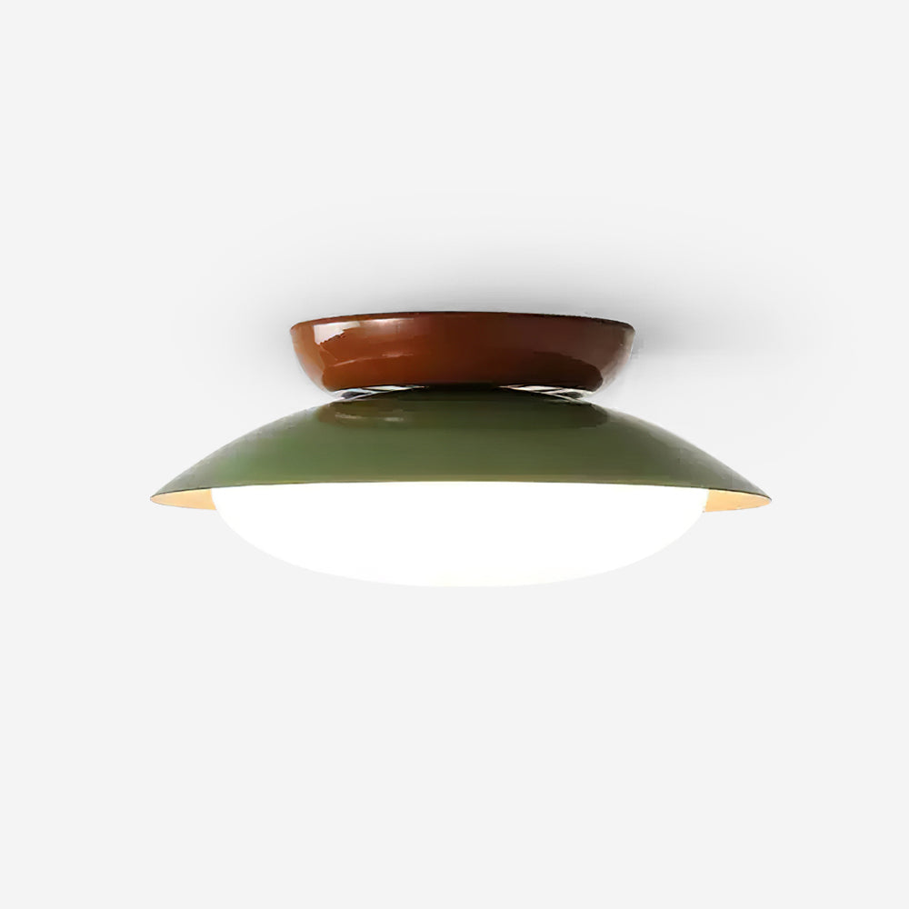 Retro Saucer Flush Mount Light | Ormexis