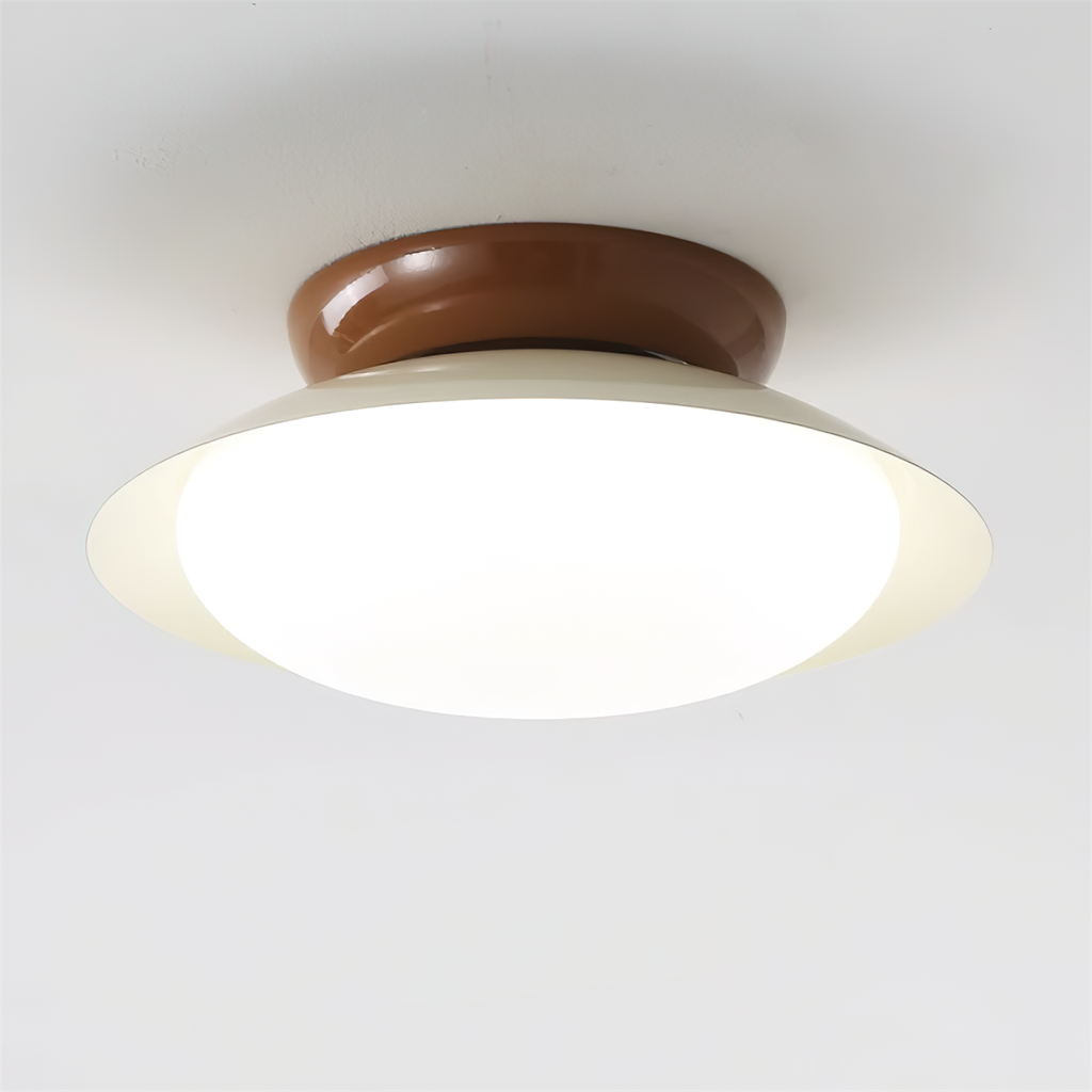 Retro Saucer Flush Mount Light | Ormexis