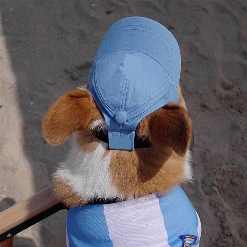 PawShade verstellbarer Sommerhut für Hunde mit Ohröffnungen