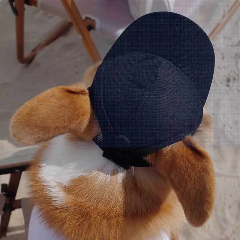 PawShade verstellbarer Sommerhut für Hunde mit Ohröffnungen