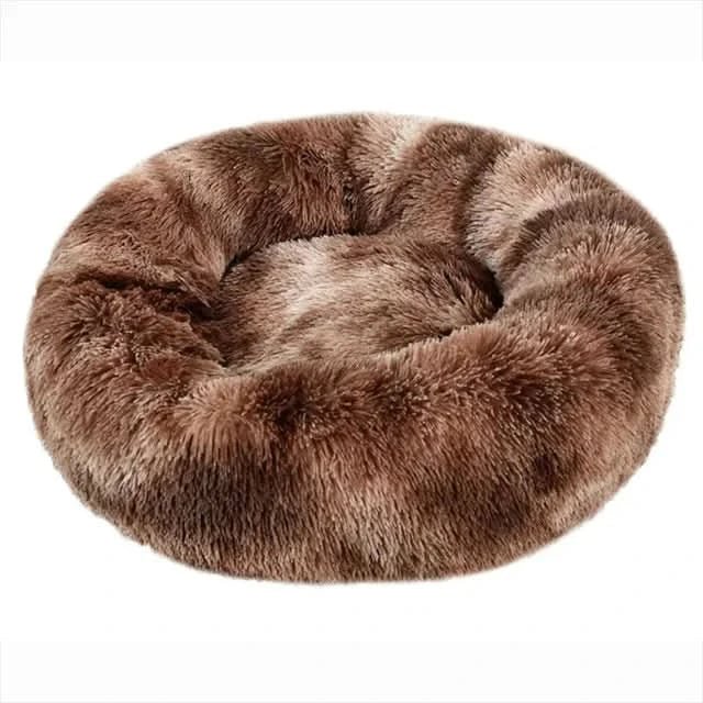 Pawfey Calming Bed For Dogs With Ergonomic Support And Soft Comfort