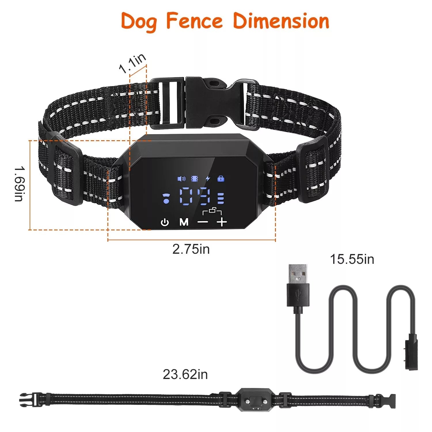 Pawfey GPS Boundary System For Dogs With Adjustable Range Outdoor