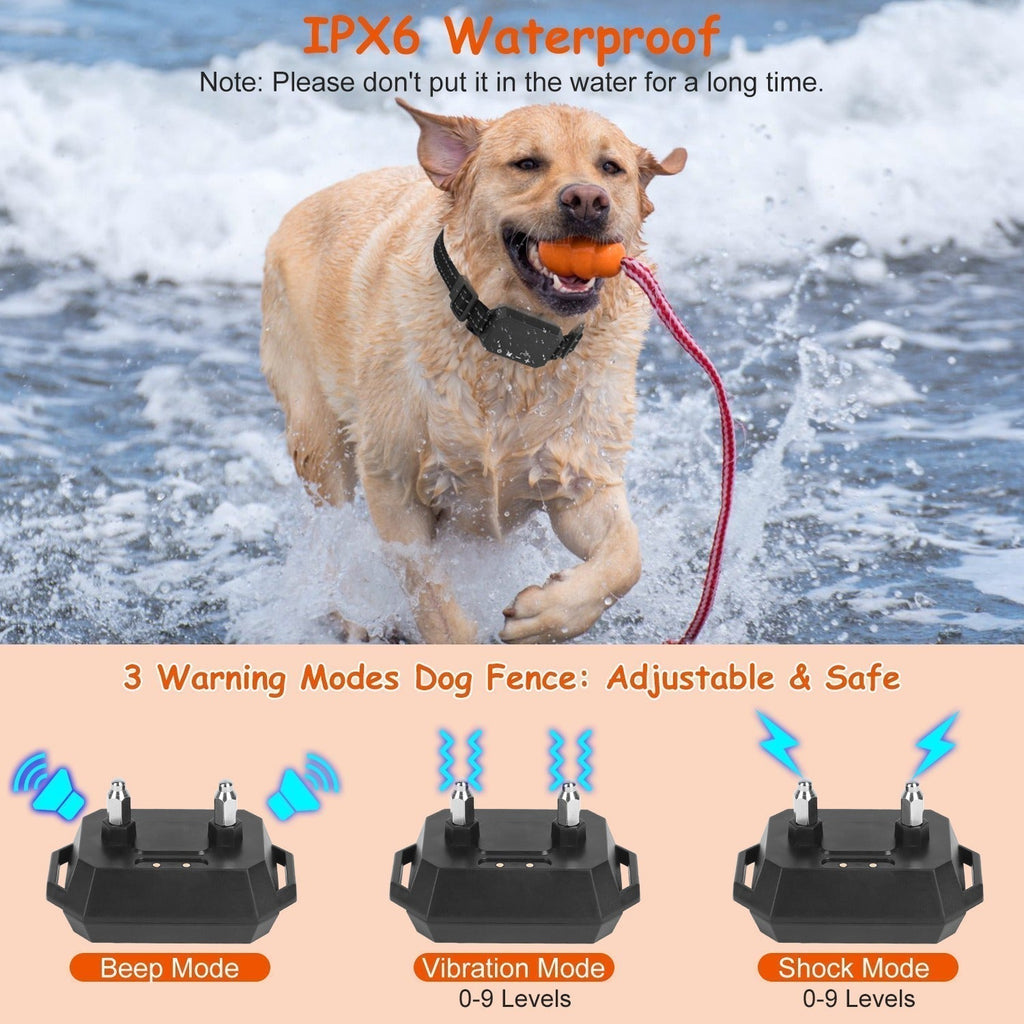 Pawfey GPS Boundary System For Dogs With Adjustable Range Outdoor