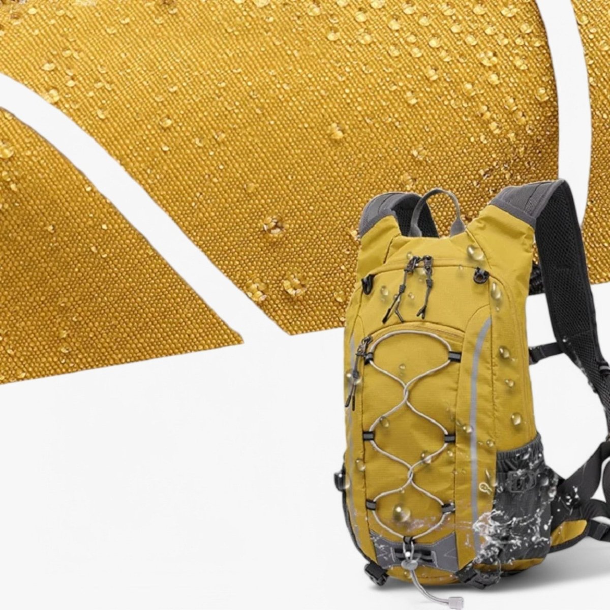 Sac à dos étanche léger PeakFlow 20L pour randonnée et cyclisme avec design ergonomique