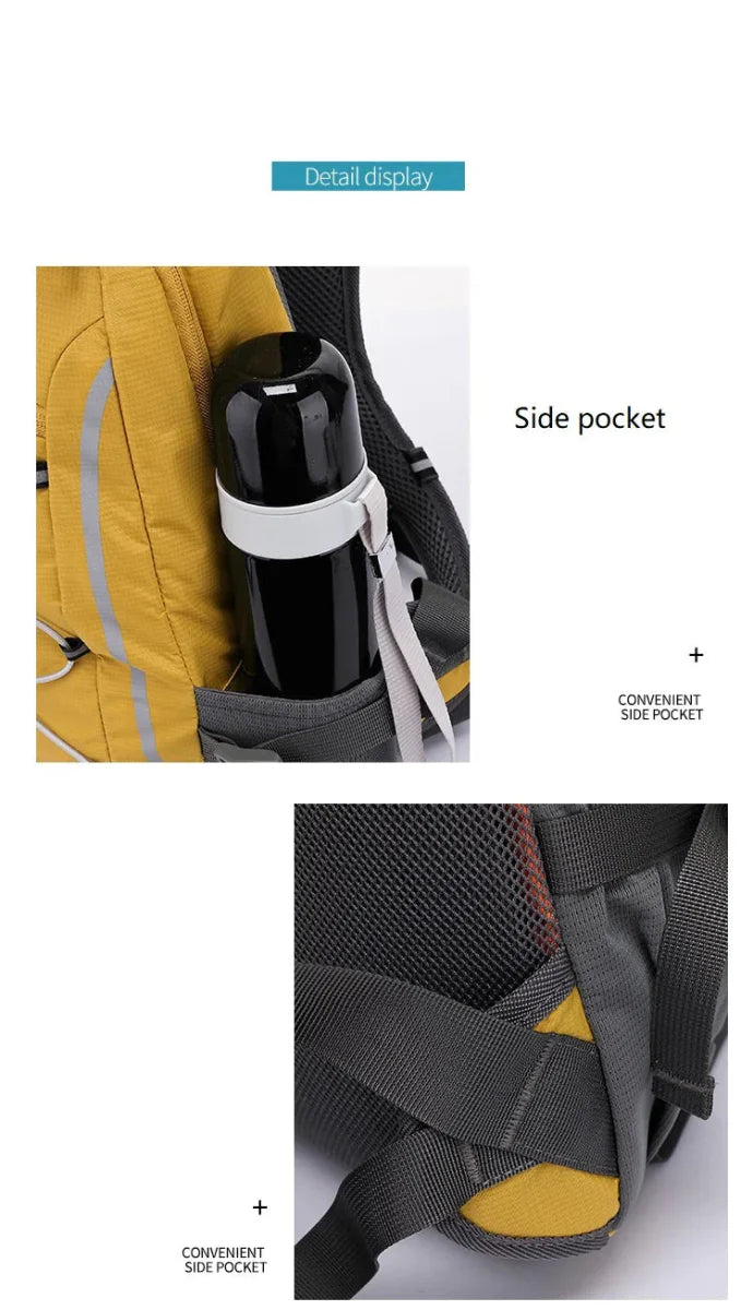 Cestovní batoh PeakFlow s ergonomickým pohodlím a voděodolnou konstrukcí pro venkovní použití