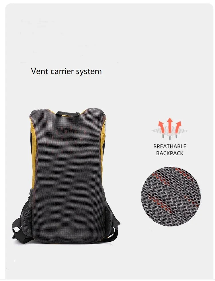 Cestovní batoh PeakFlow s ergonomickým pohodlím a voděodolnou konstrukcí pro venkovní použití
