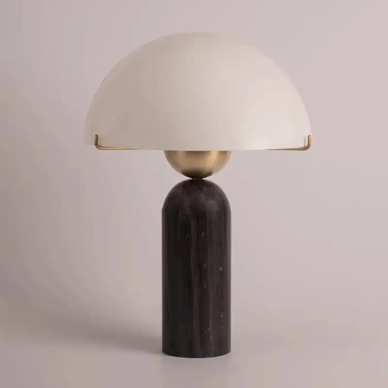 Vellum Alabaster Table Lamp | Ormexis