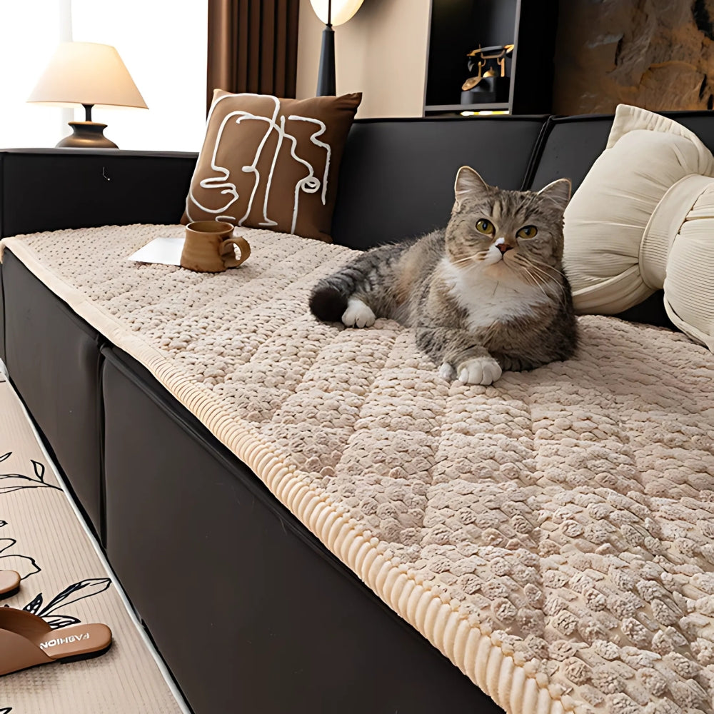 Quilted Sofa Protector Cover | Ormexis