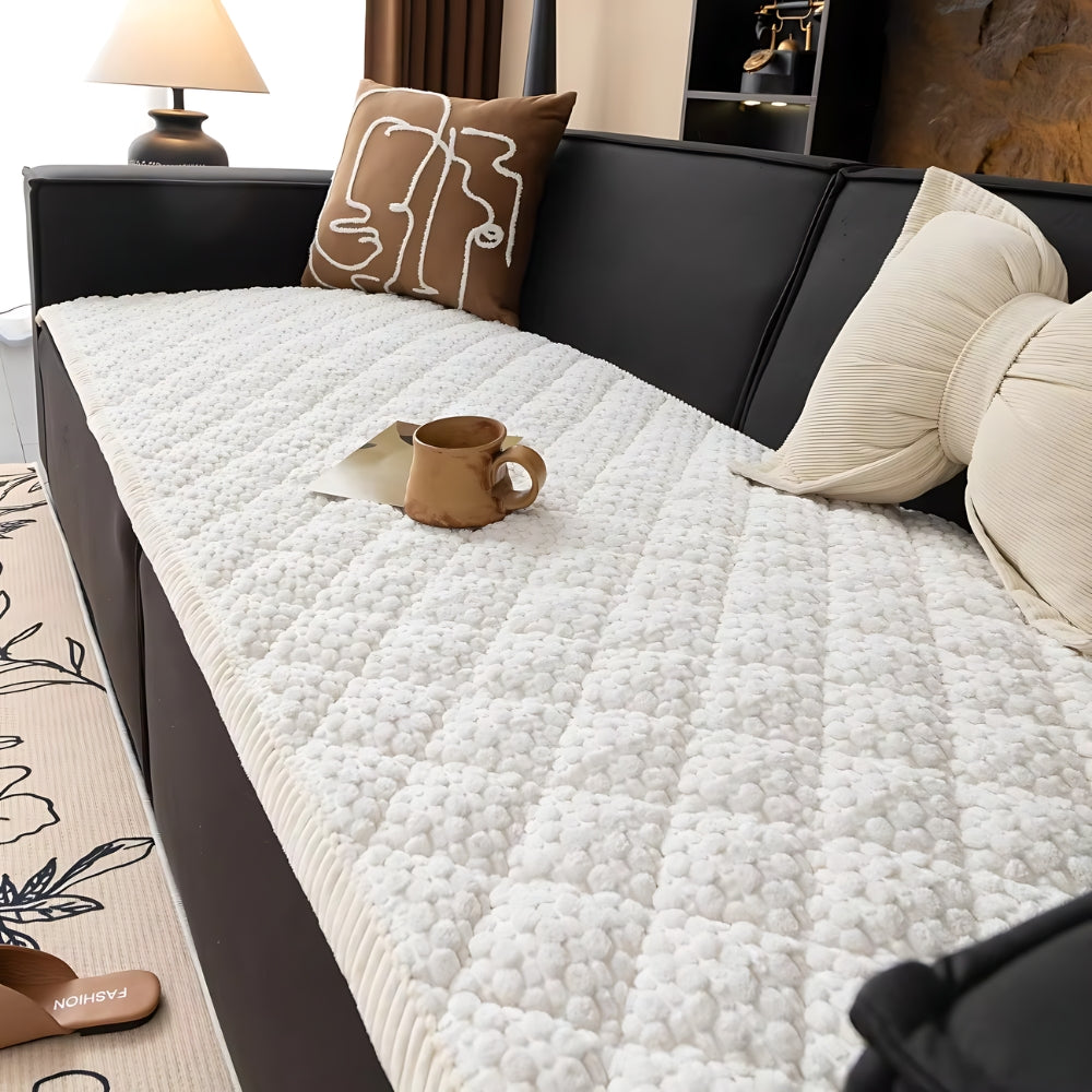 Quilted Sofa Protector Cover | Ormexis