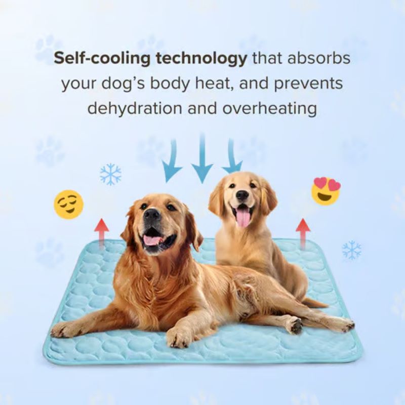 Chladicí podložka pro psy Pet Comfort s technologií bez gelu, snadno udržovatelný povrch