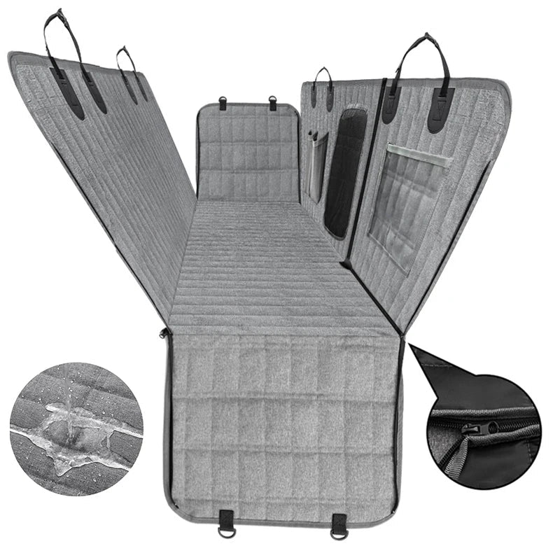 Reisehammock for kjæledyr vanntett koselig design for bilturer