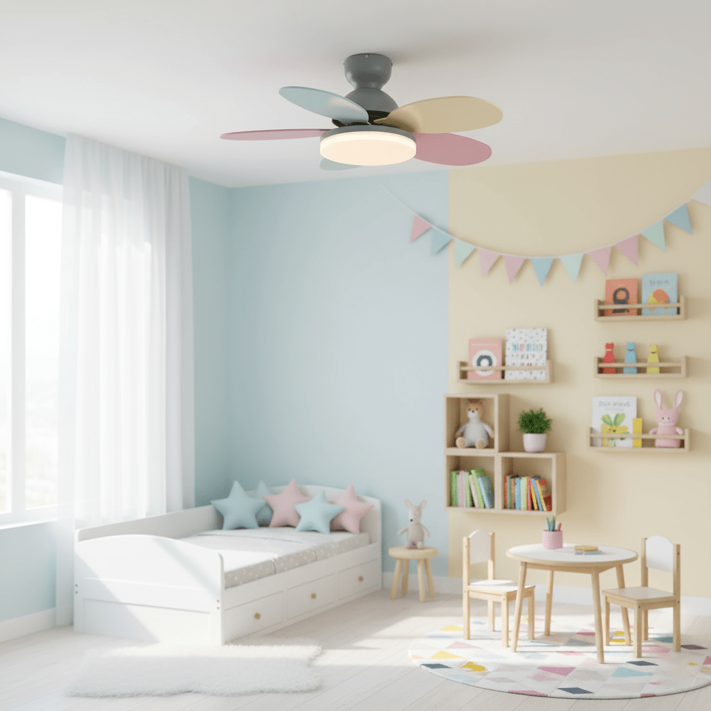 Luce per ventilatore da soffitto con pale a petalo | Ormexis