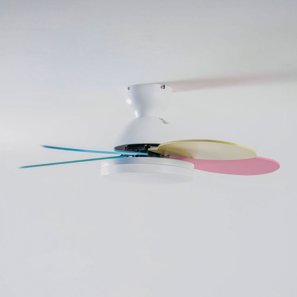 Luce per ventilatore da soffitto con pale a petalo | Ormexis