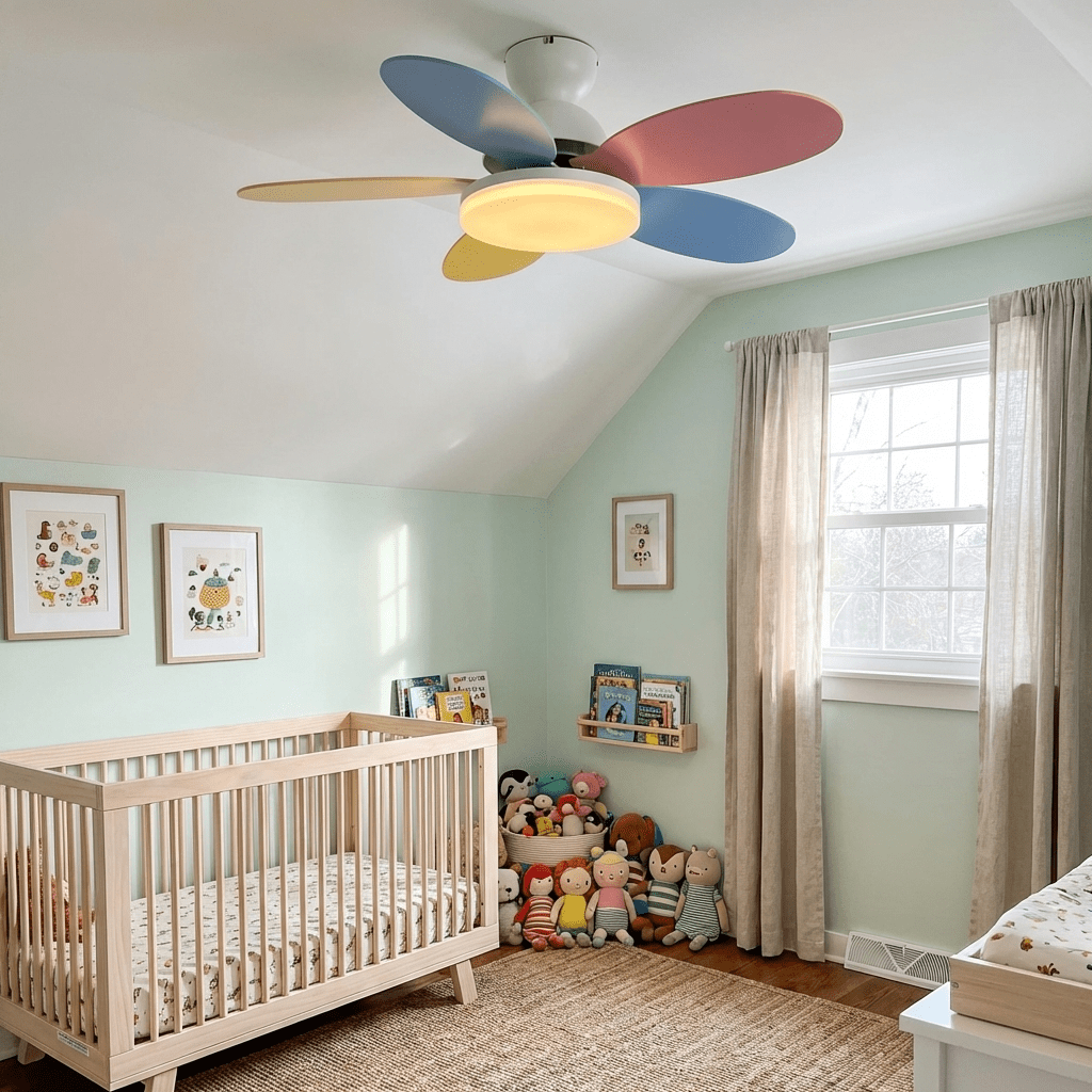 Luce per ventilatore da soffitto con pale a petalo | Ormexis