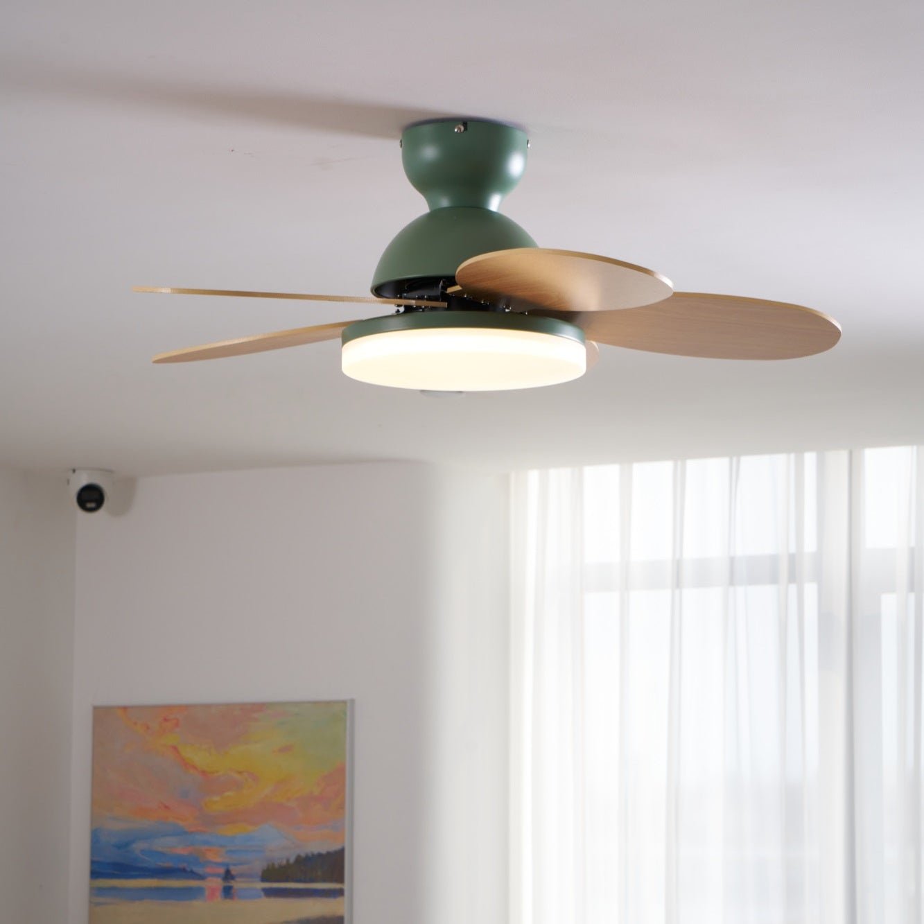 Luce per ventilatore da soffitto con pale a petalo | Ormexis