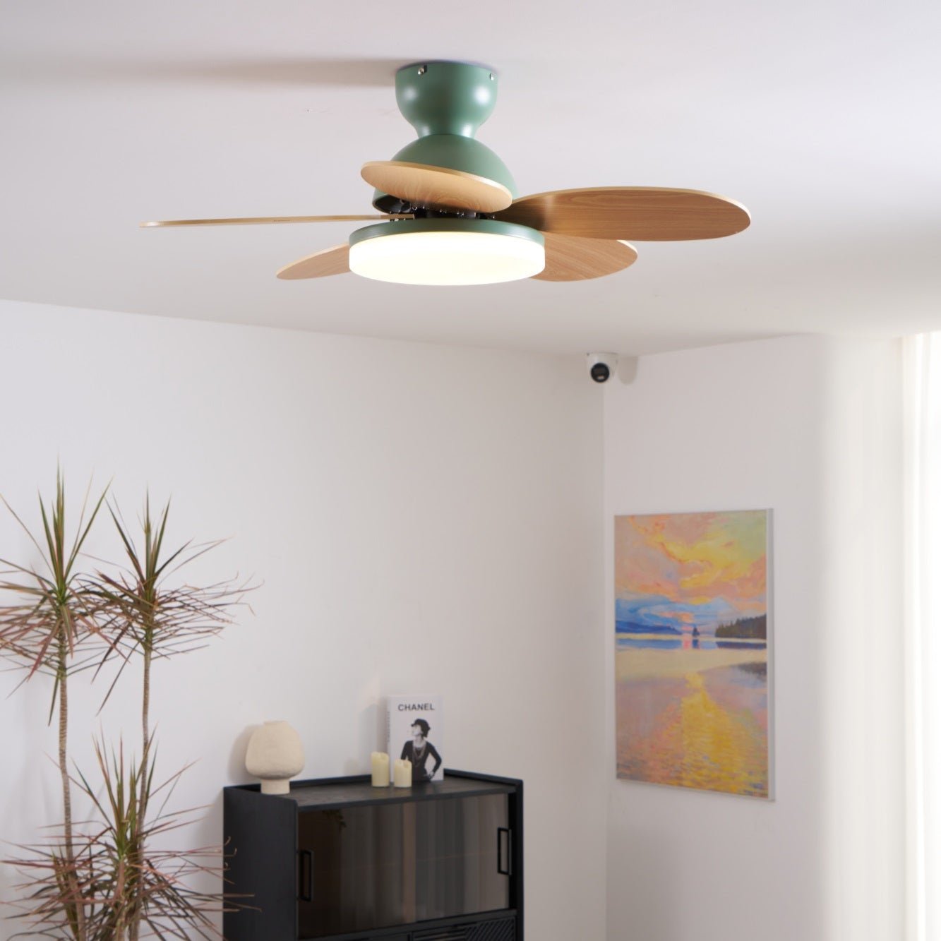 Luce per ventilatore da soffitto con pale a petalo | Ormexis