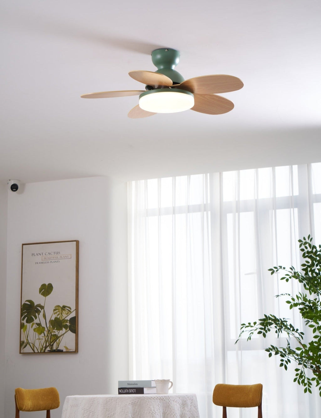 Luce per ventilatore da soffitto con pale a petalo | Ormexis