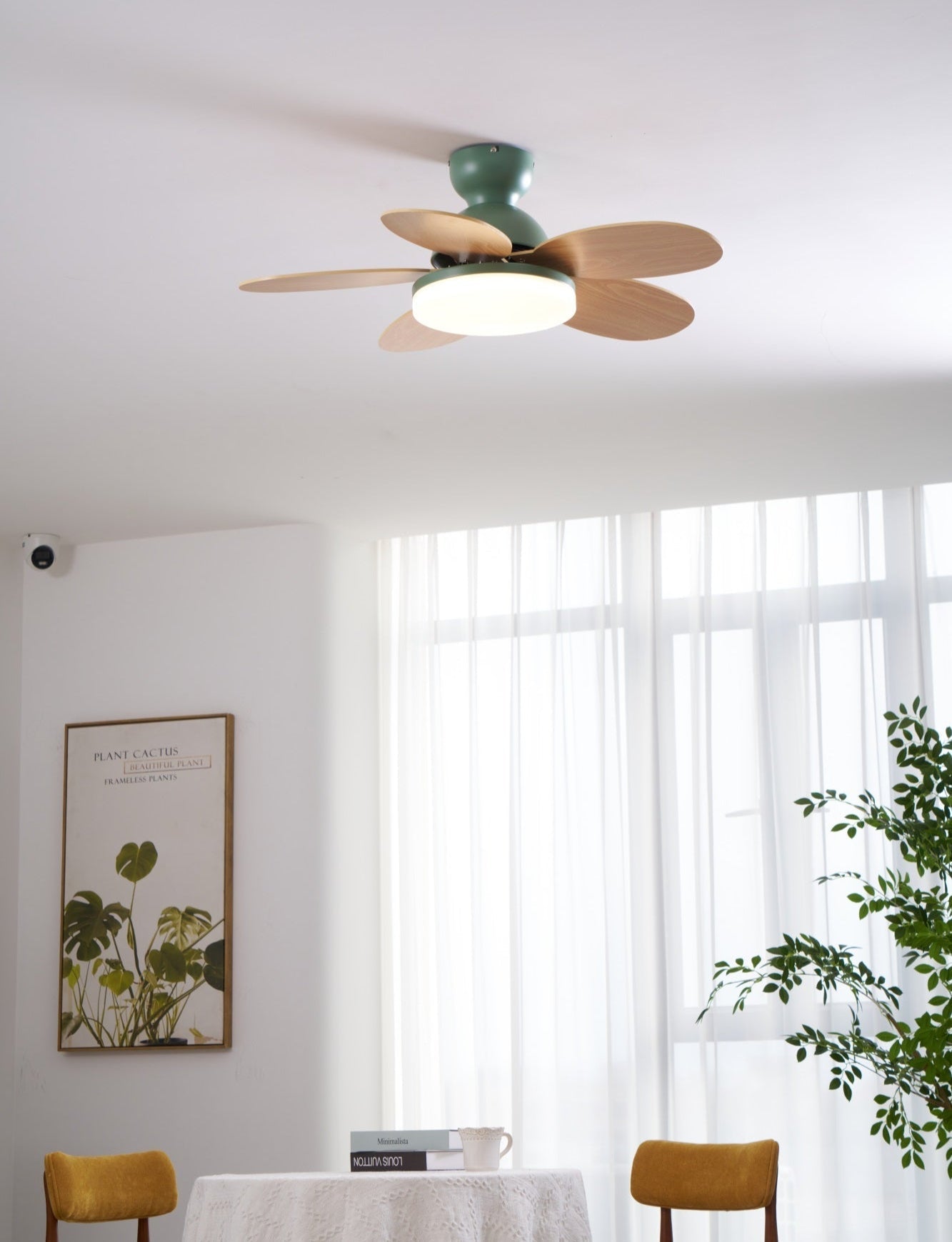 Luce per ventilatore da soffitto con pale a petalo | Ormexis