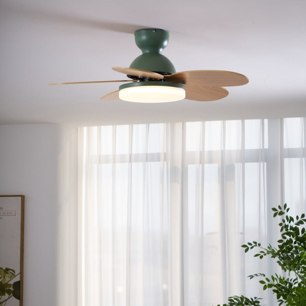 Luce per ventilatore da soffitto con pale a petalo | Ormexis