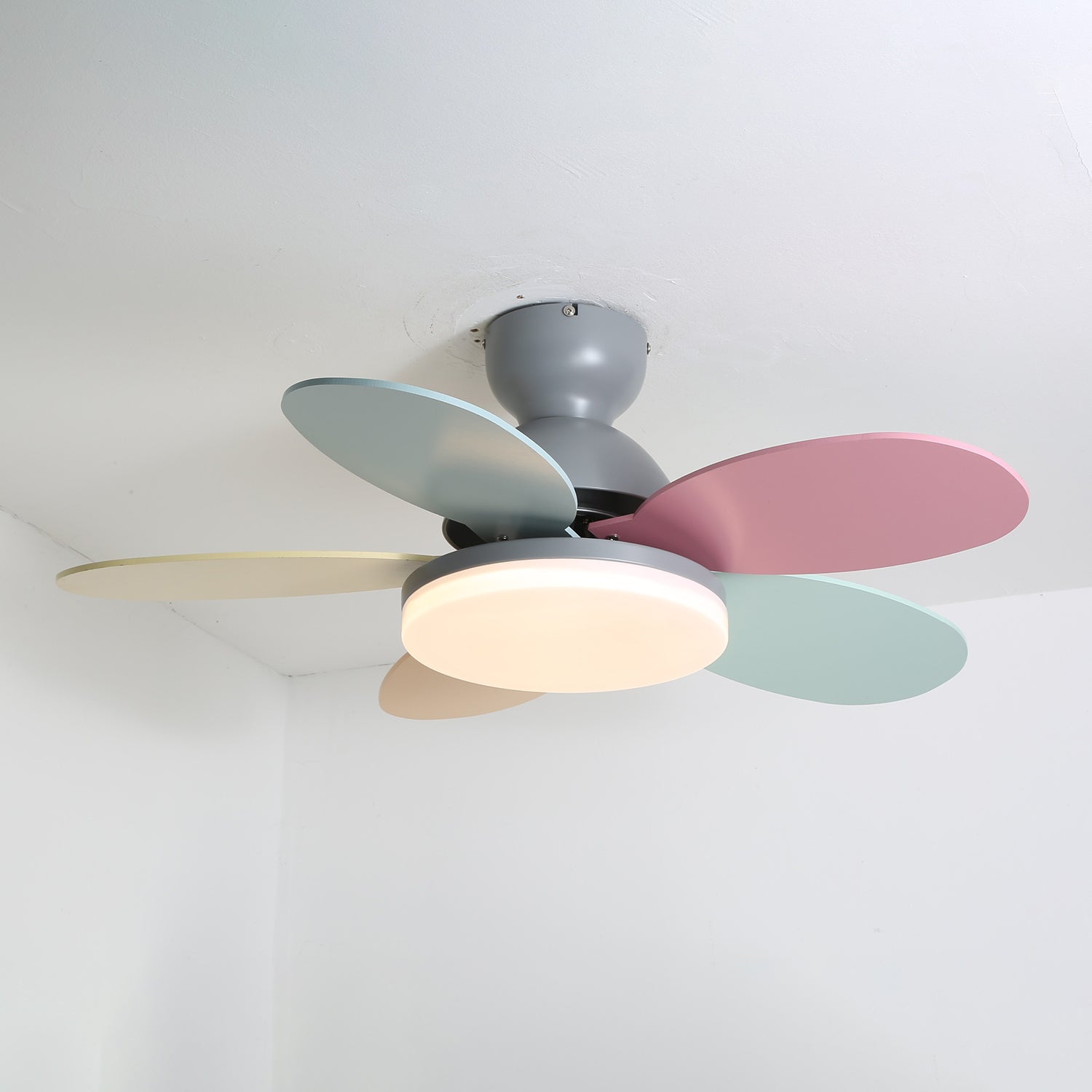 Luce per ventilatore da soffitto con pale a petalo | Ormexis