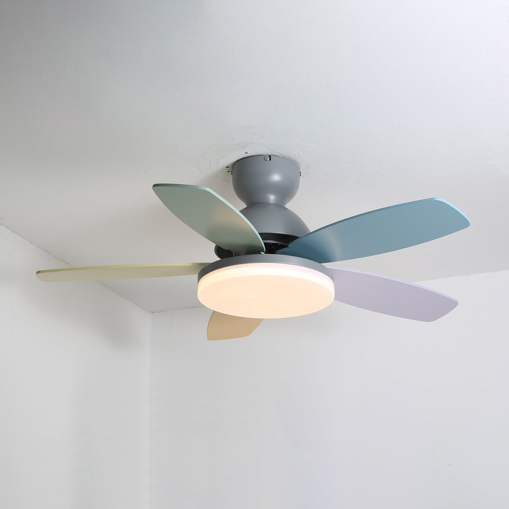 Luce per ventilatore da soffitto con pale a petalo | Ormexis