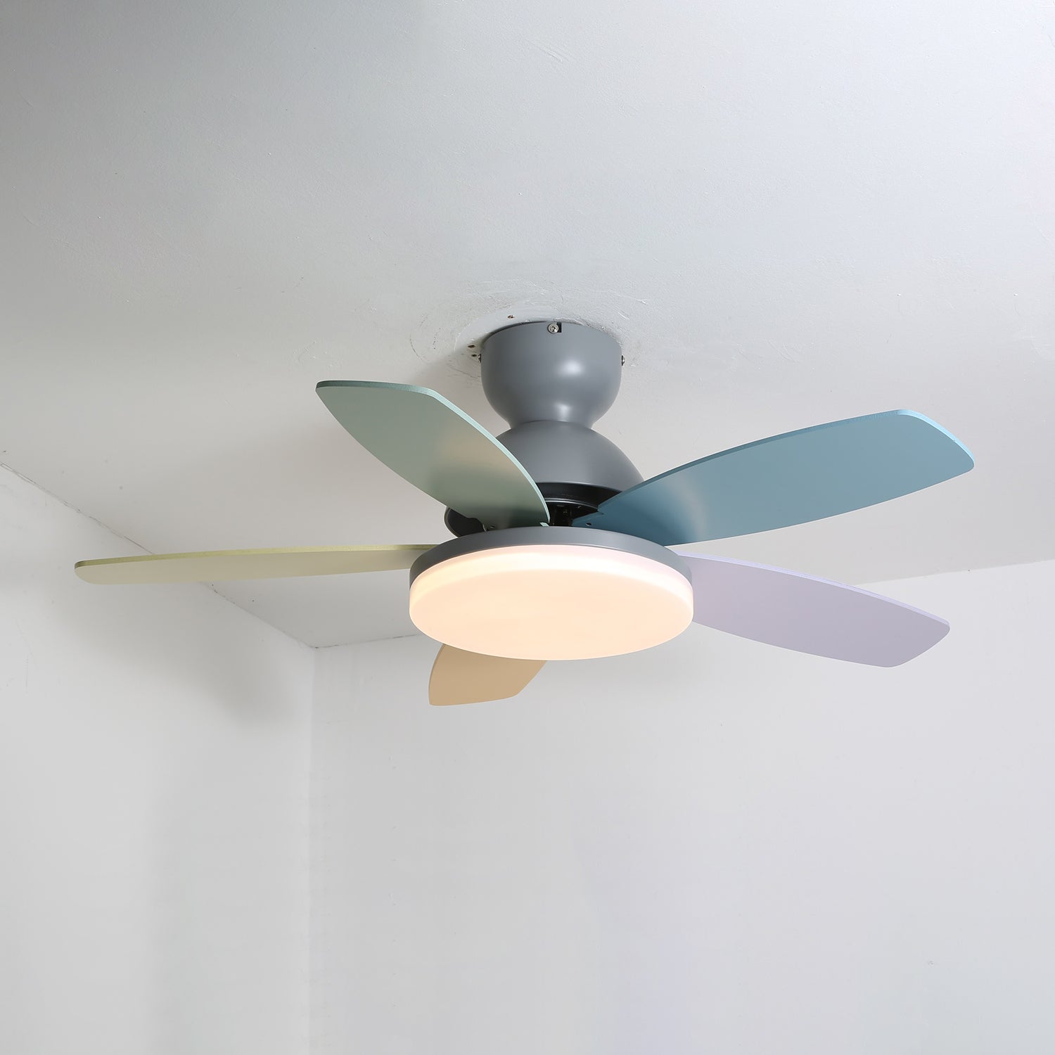 Luce per ventilatore da soffitto con pale a petalo | Ormexis