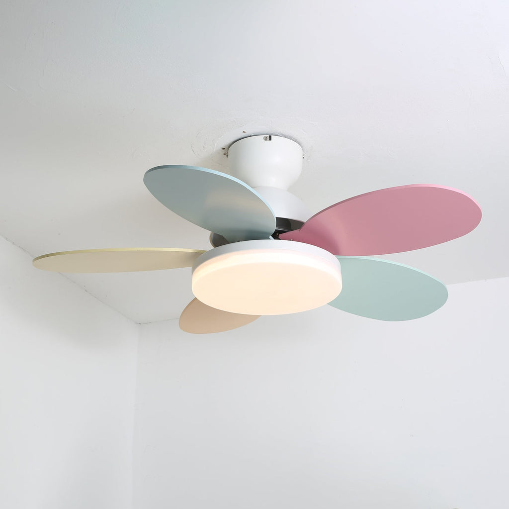 Luce per ventilatore da soffitto con pale a petalo | Ormexis